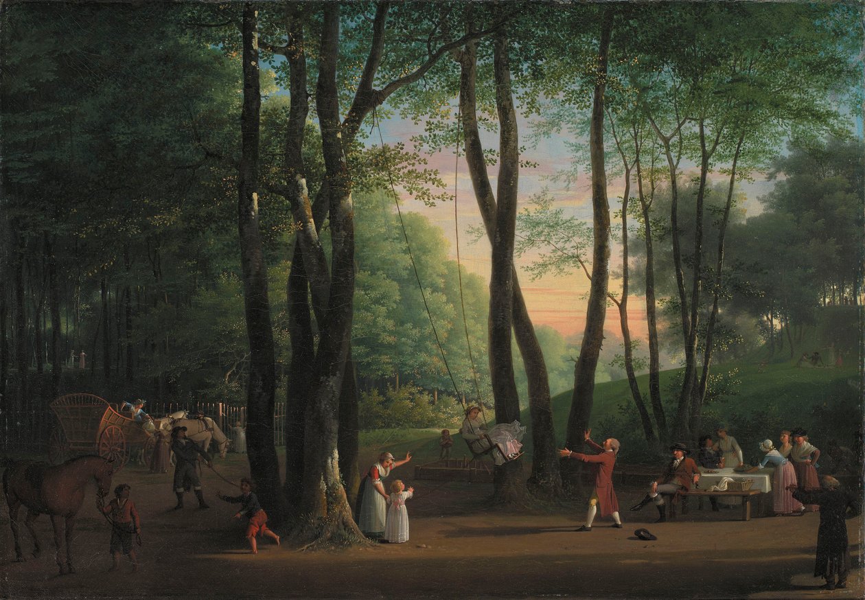 The Dancing Glade em Sorgenfri, ao norte de Copenhagen de Jens Juel