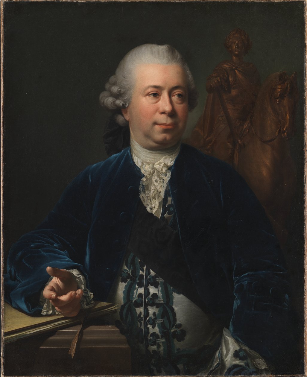 O Escultor Jacques-François-Joseph Saly de Jens Juel