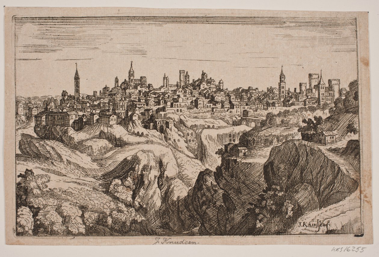 Uma cidade de montanha de Jens Knudsen