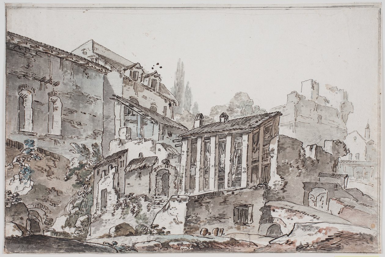 Composição arquitetônica, Roma de Jens Petersen Lund