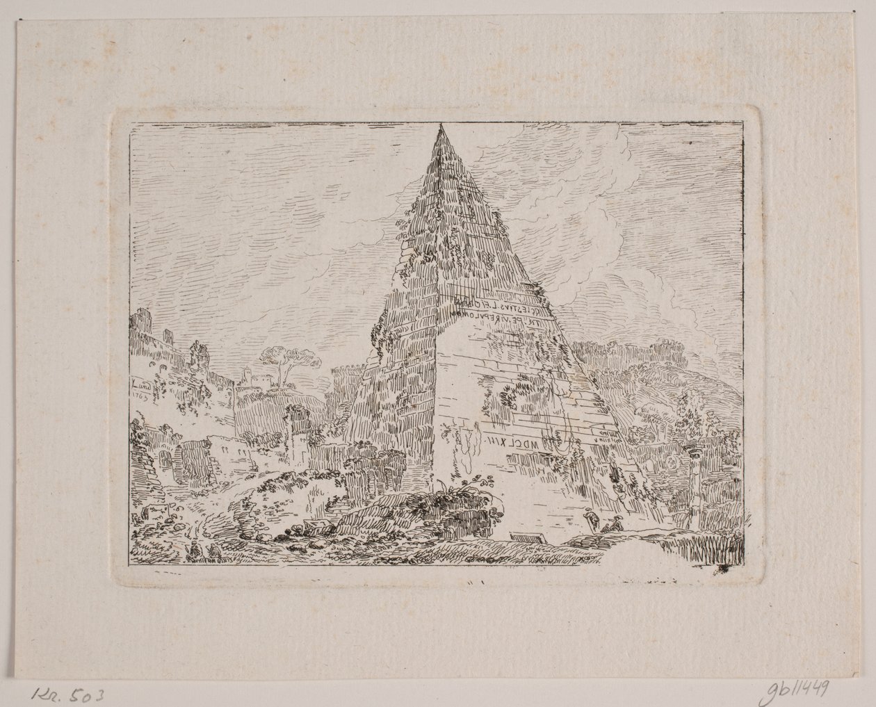 Uma pirâmide de Jens Petersen Lund
