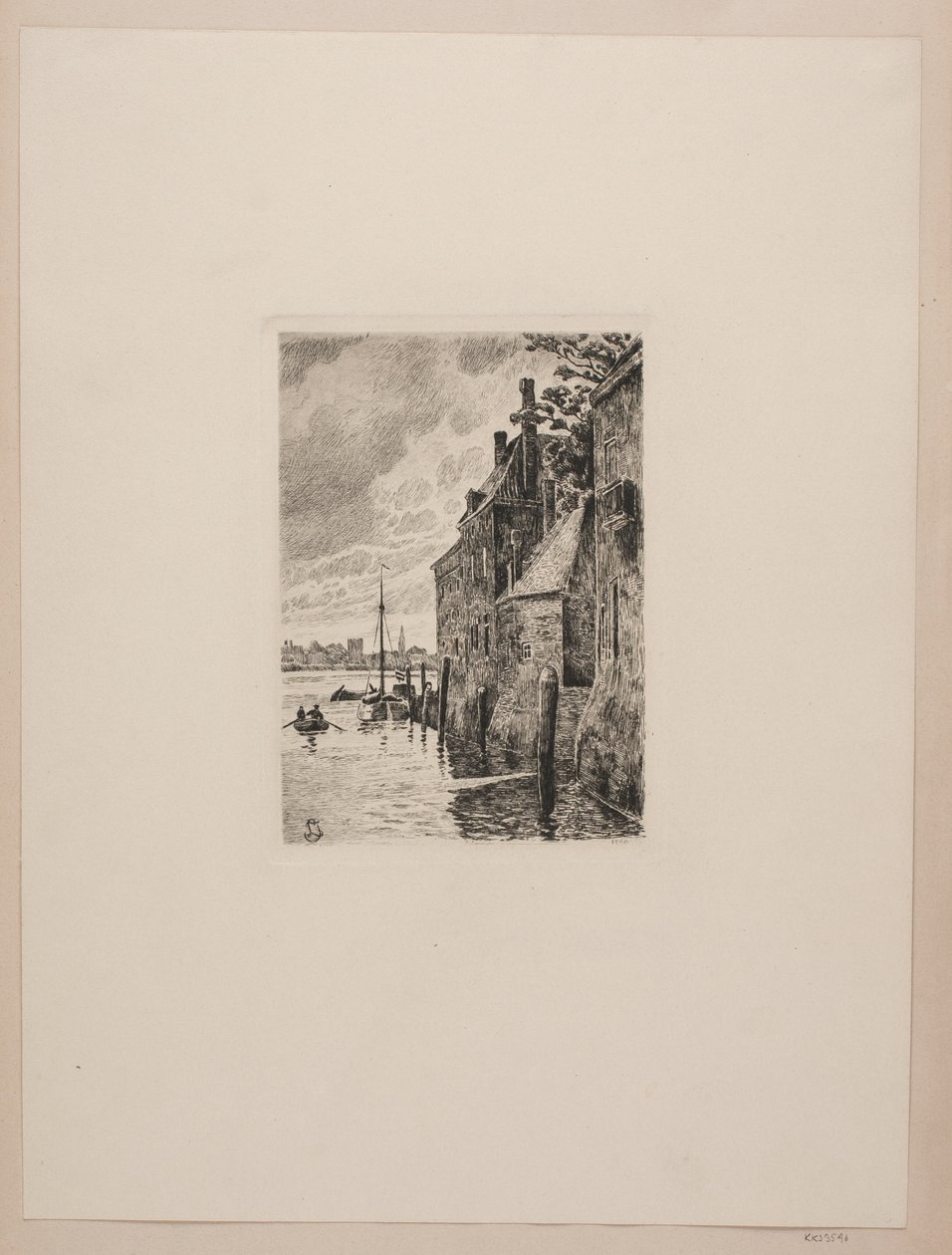 Casas antigas em Dordrecht de Jensen