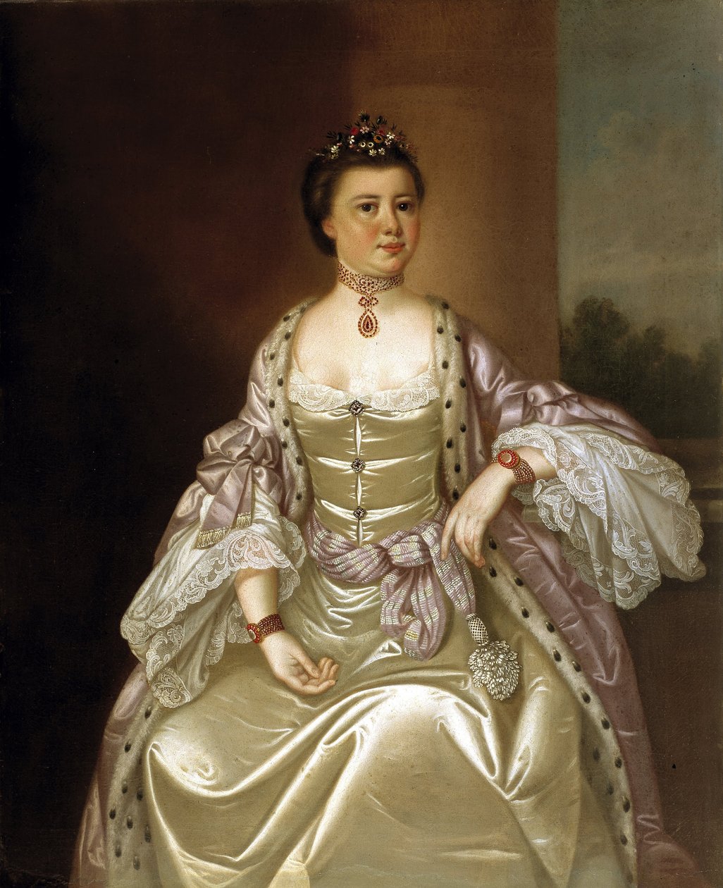Sra. Barnard Elliott, Jr. (Mary Elizabeth Bellinger Elliott) de Jeremiah Theus