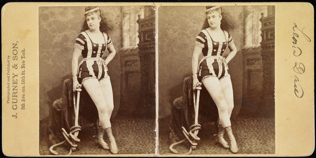 Leona Dare, 1869-74 (impressão do álbum) de Jeremiah Gurney