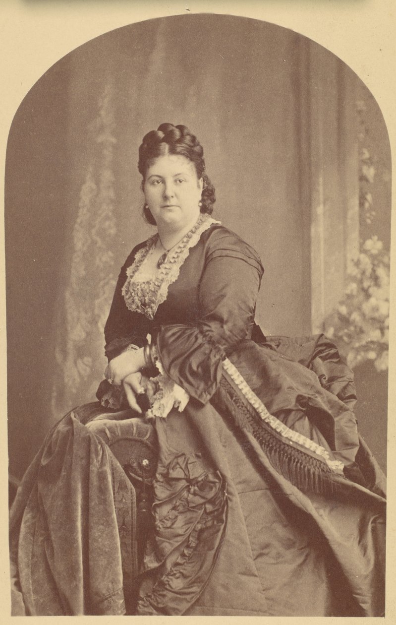 A soprano britânica Euphrosyne Parepa-Rosa 1836-1874, década de 1870. de Jeremiah Gurney