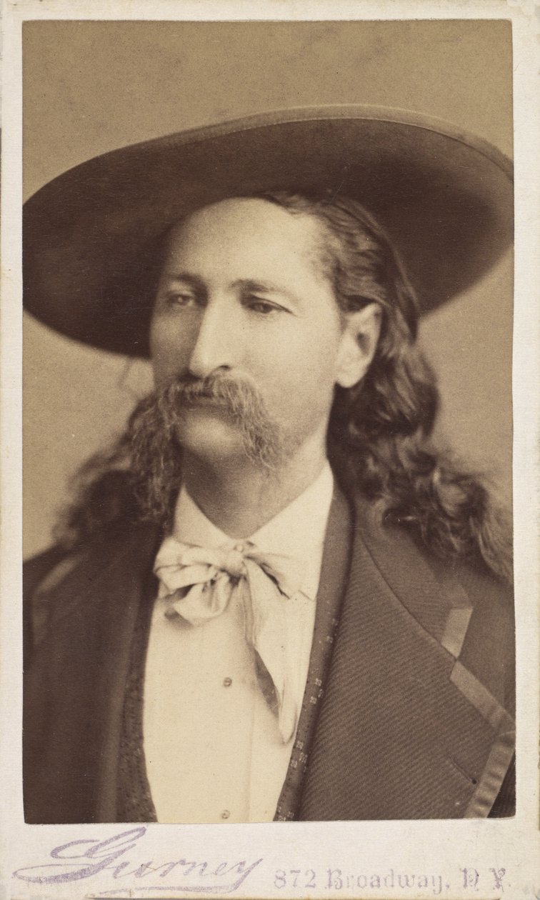 Wild Bill Hickok, pub. 1873 (foto) de Jeremiah Gurney