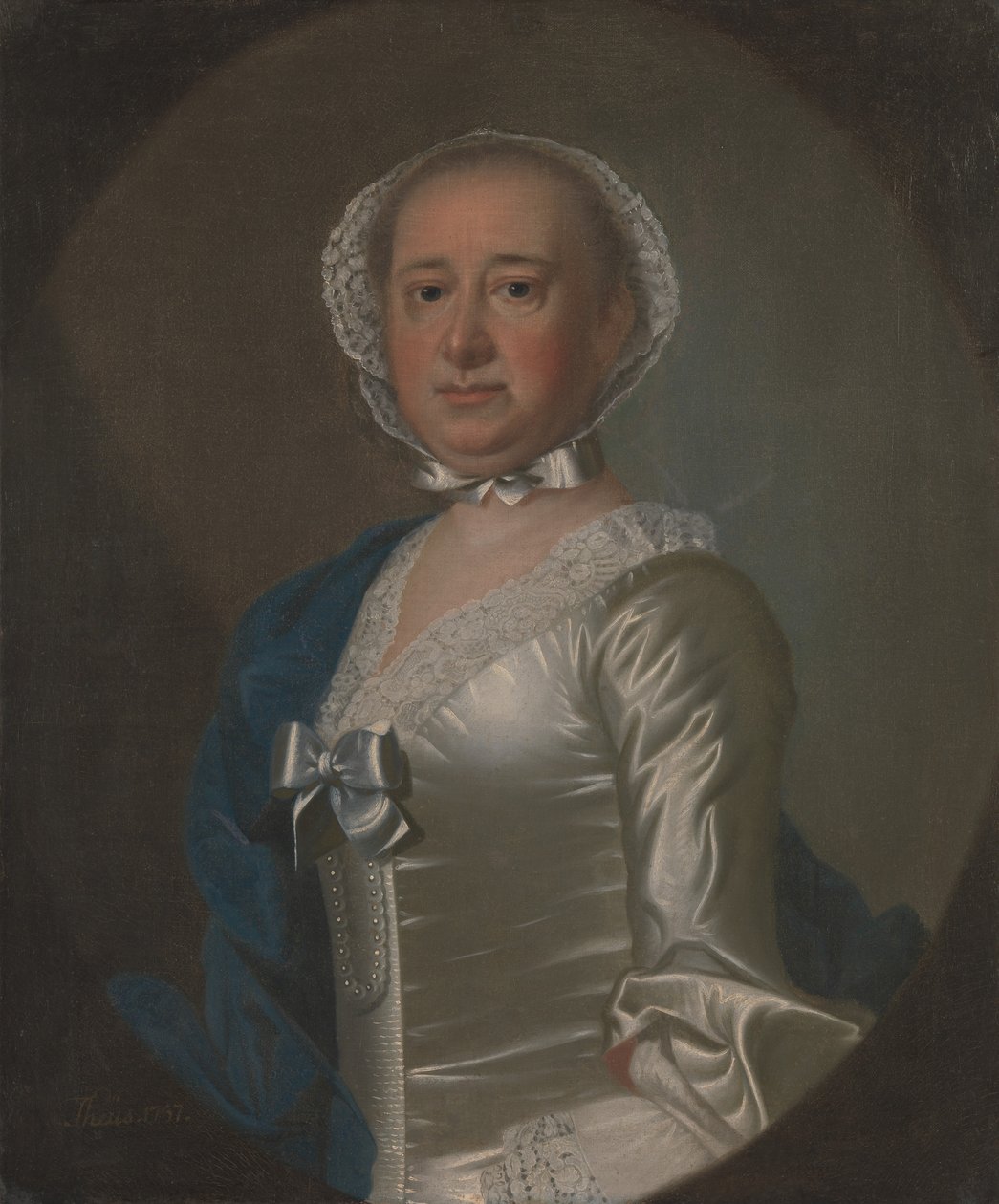 Senhora Gabriel Manigault, 1757. de Jeremiah Theus