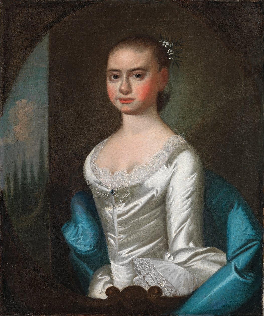 Polly Ouldfield de Winyah, ca. 1761. de Jeremiah Theus