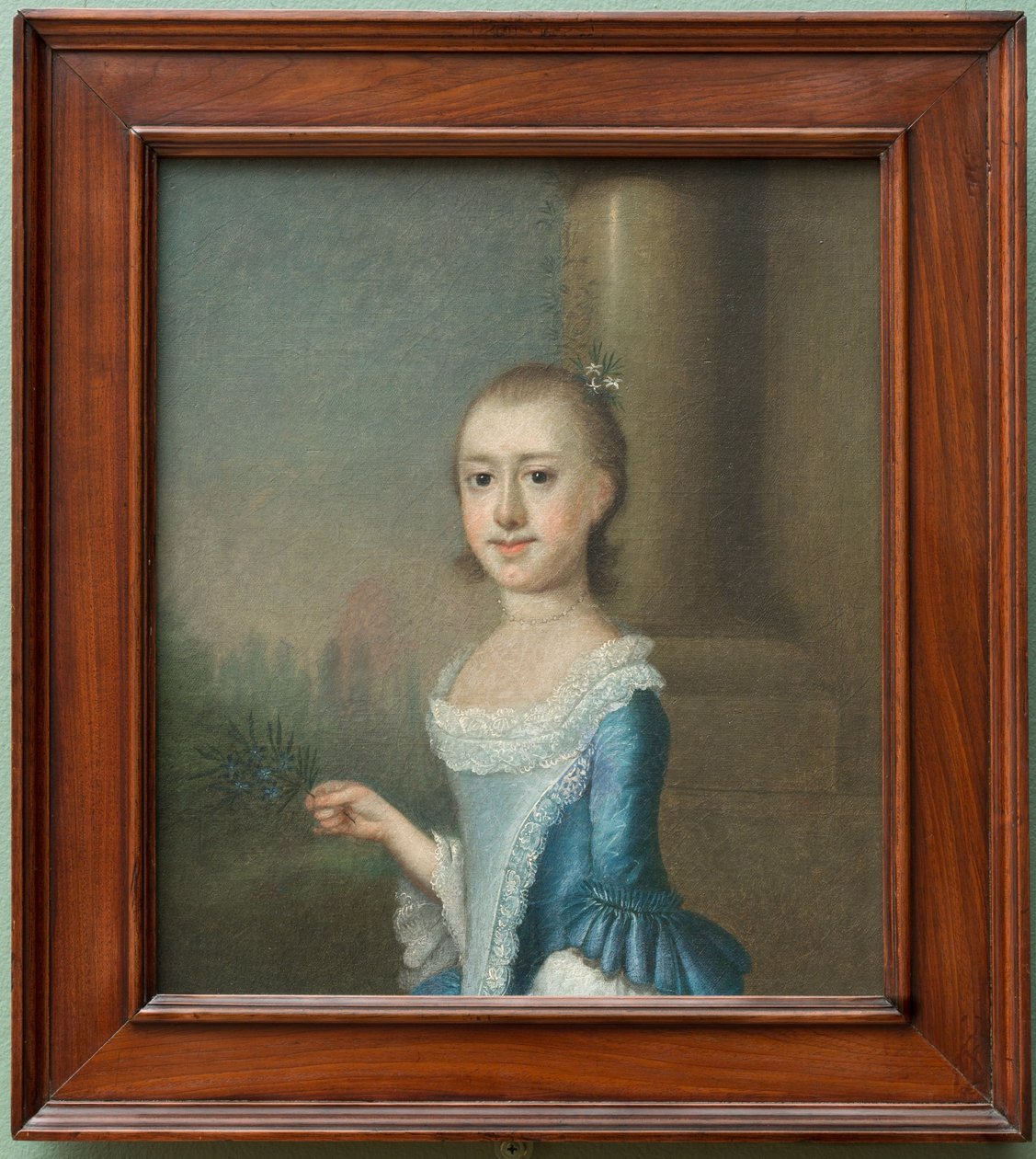 Retrato de Amarinthia Elliott de Jeremiah Theus