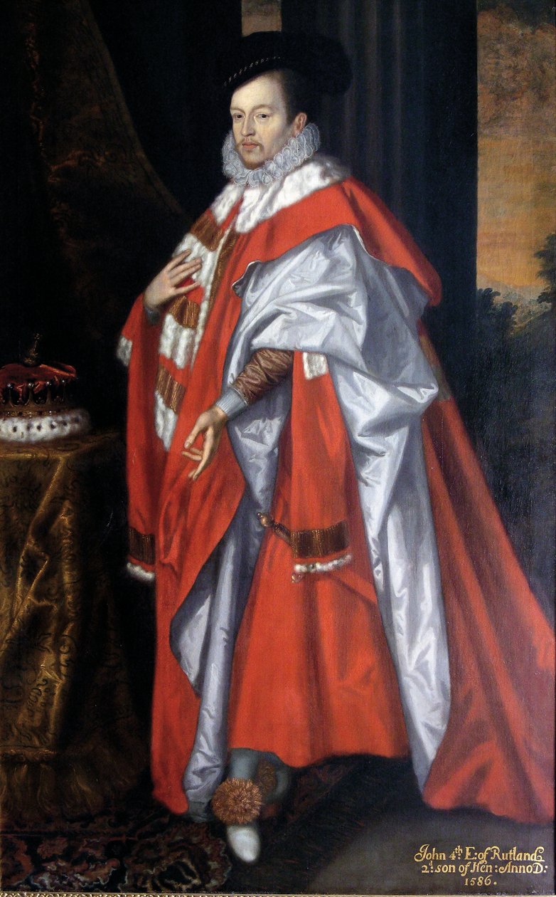 John Manners, 4º Conde de Rutland, c.1675 de Jeremias van der Eyden