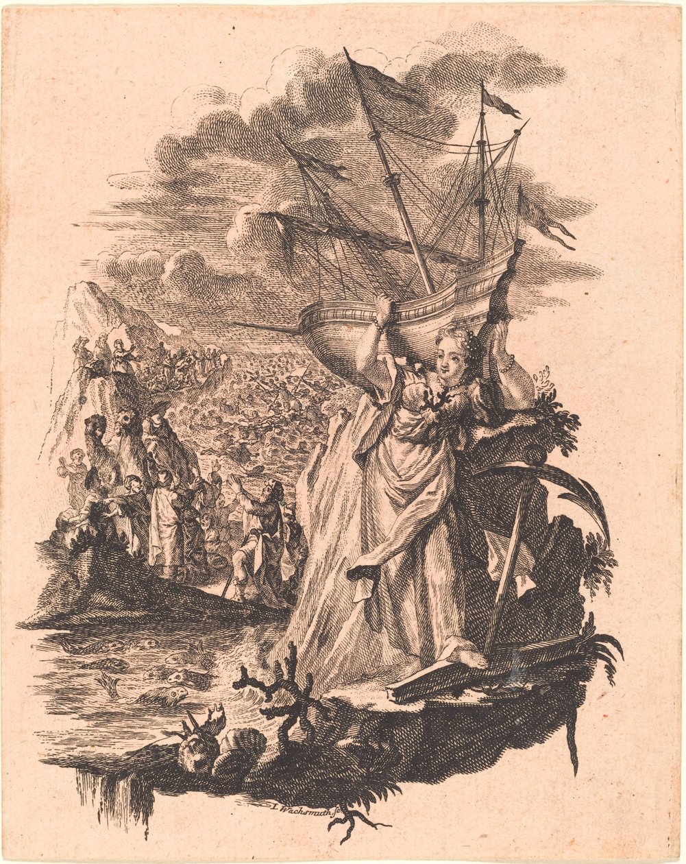 Alegoria da Água de Jeremias Wachsmuth