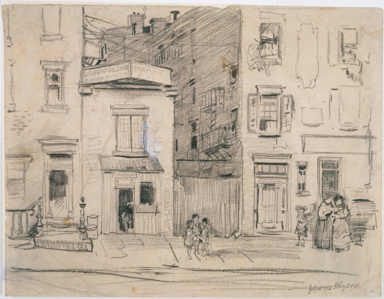 East 22nd Street, Nova Iorque de Jerome Myers