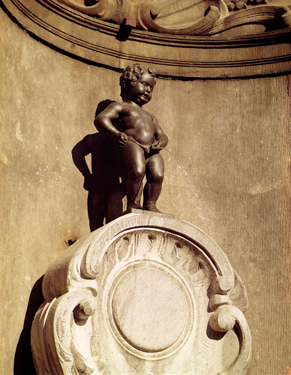 O Manequim Pis, 1619 (bronze) (detalhe) de Jerome the Elder Duquesnoy