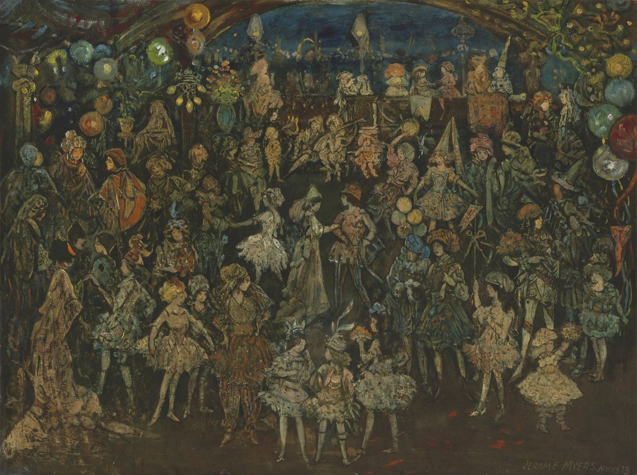 Dança Fantasia, 1923 de Jerome Myers