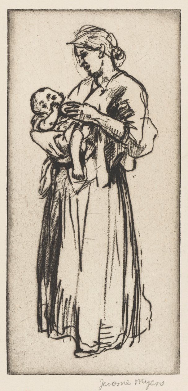 Mãe e Filho de Jerome Myers