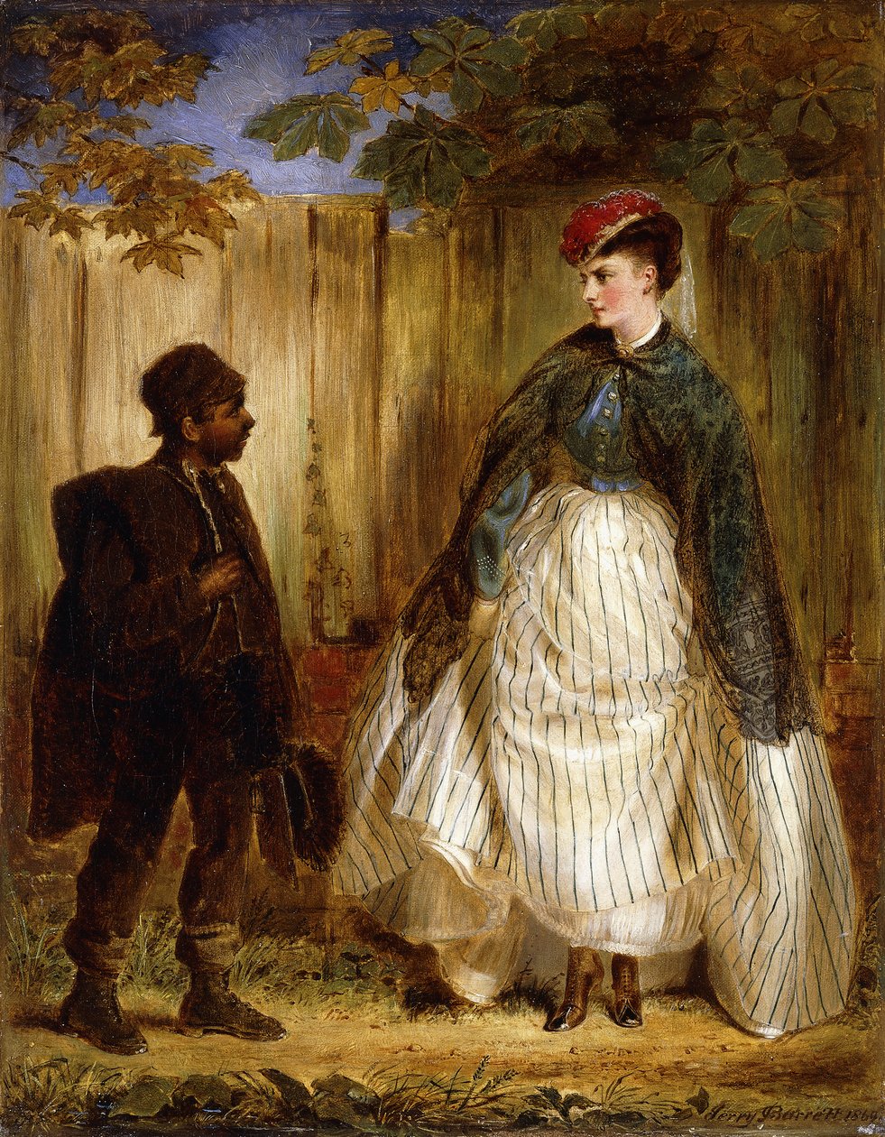 Demasiado Perto de Conforto, 1869 de Jerry Barrett