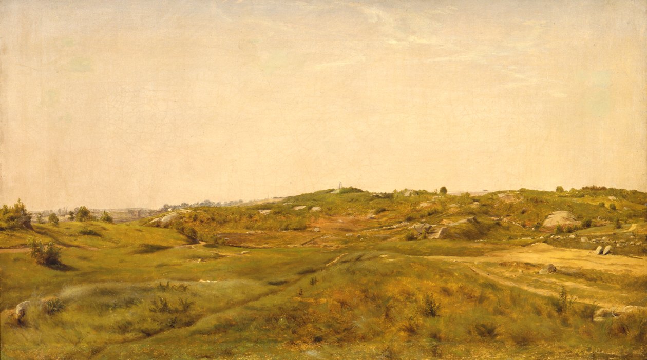 Visualizar no Central Park, NYC, 1858 de Jervis McEntee