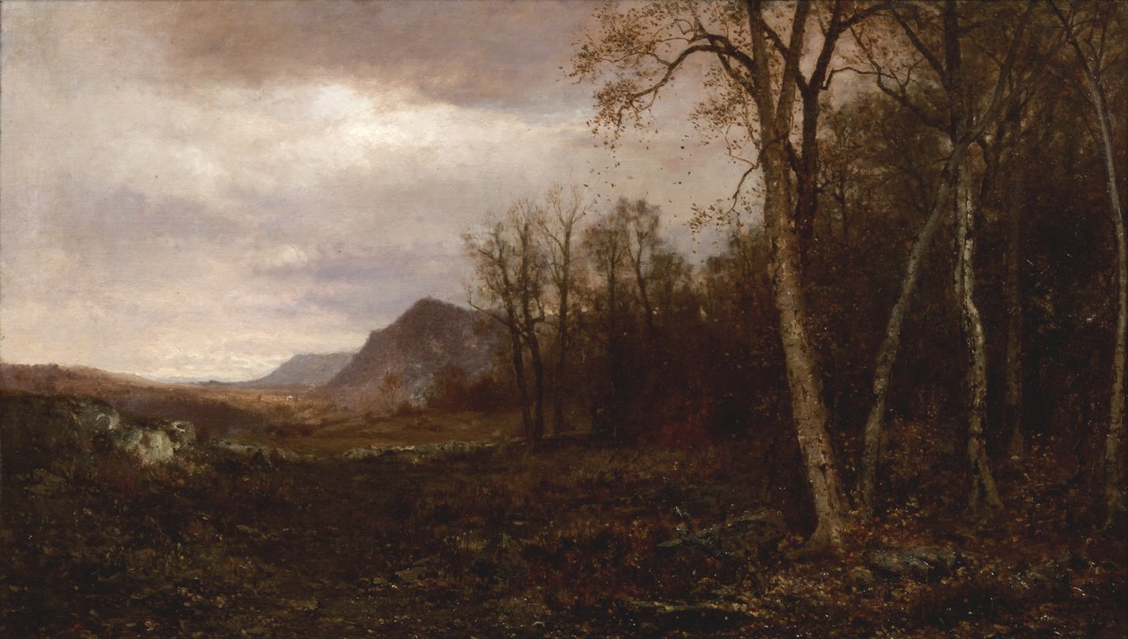 Sobre as colinas e longe, 1878 de Jervis McEntee