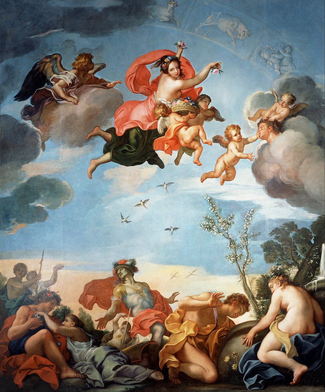Alegoria da Primavera de Jerzy Siemiginowski Eleuter