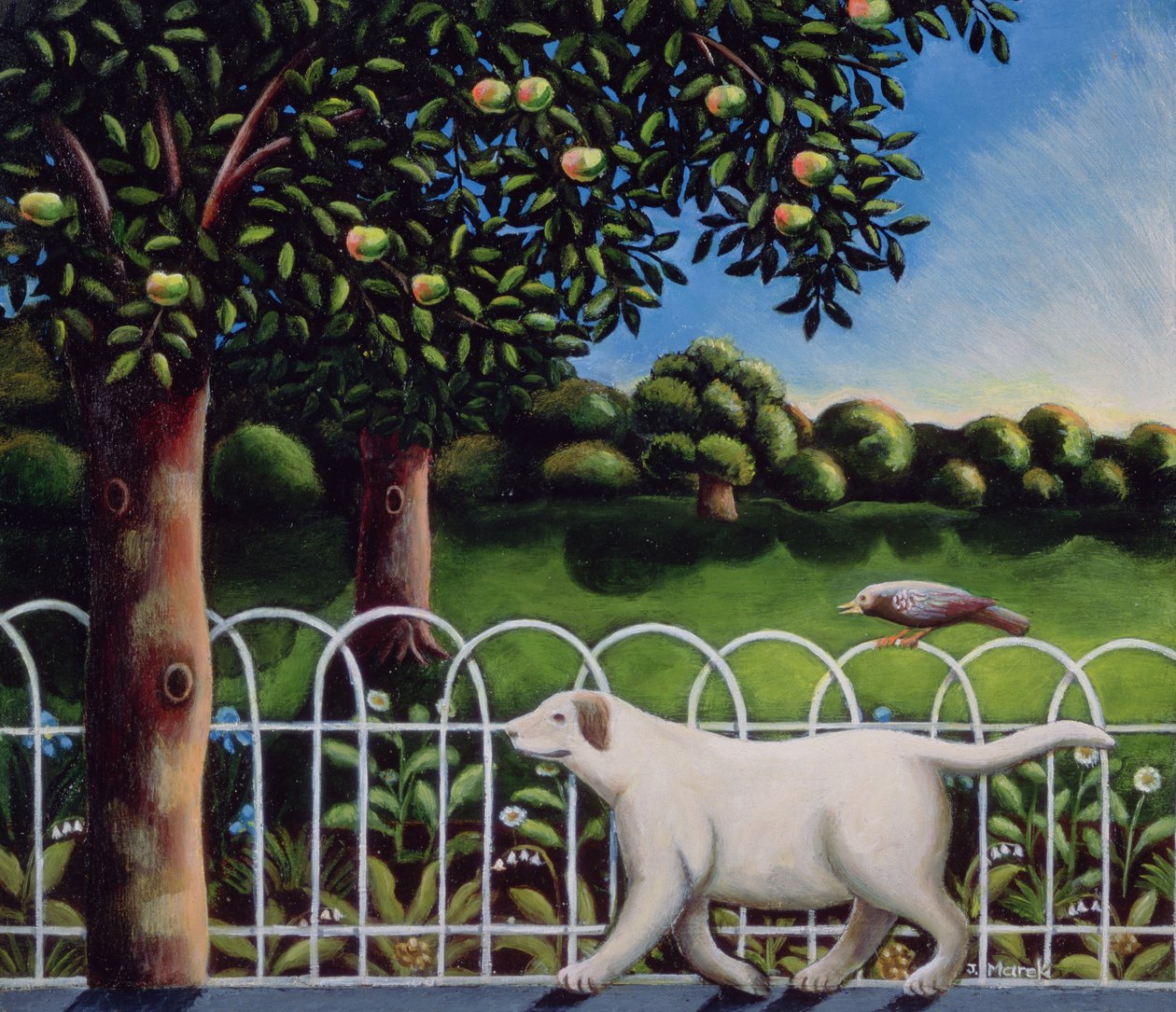 Caminhada da tarde de Jerzy Marek