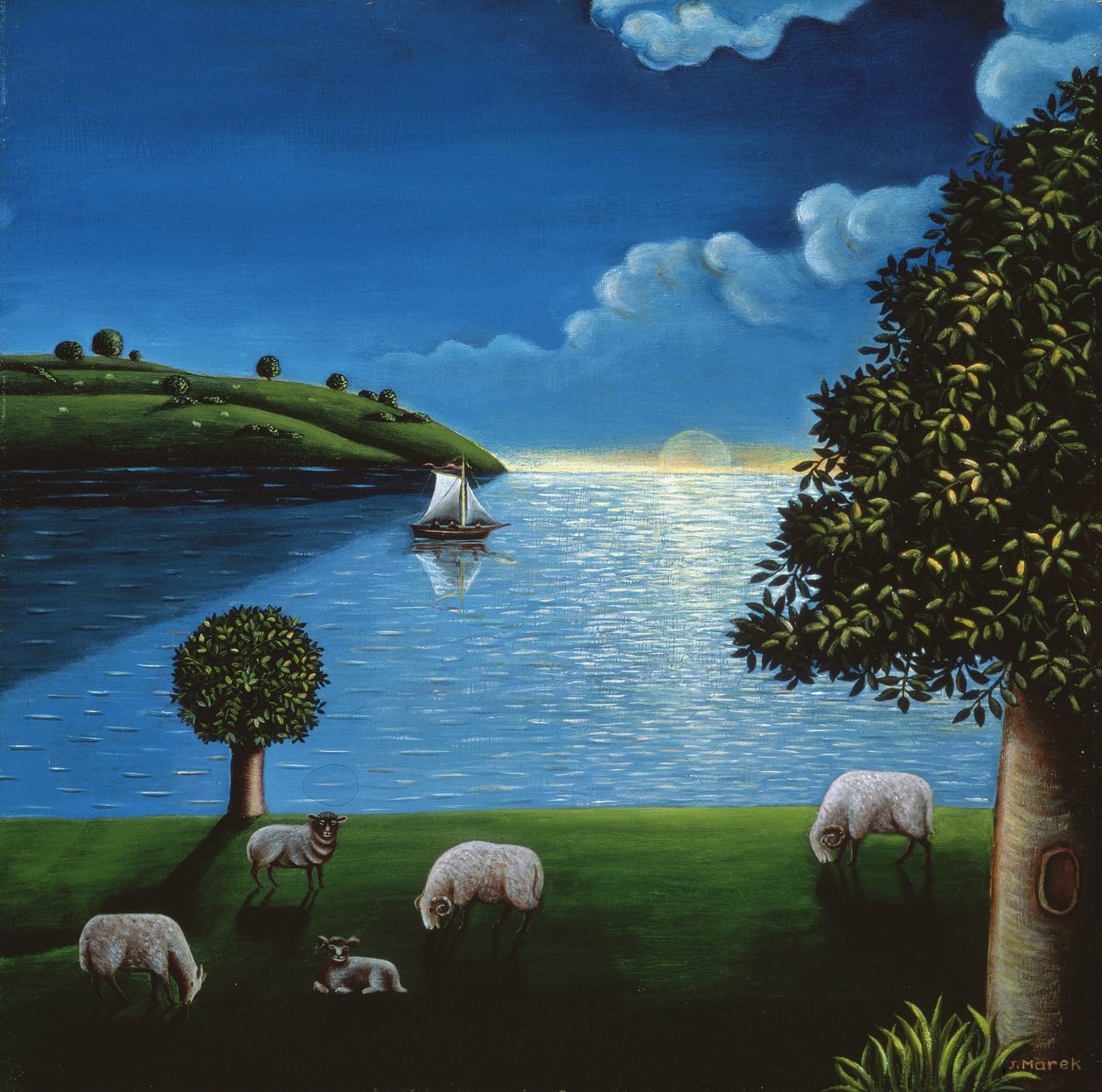 Antes do pôr do sol de Jerzy Marek