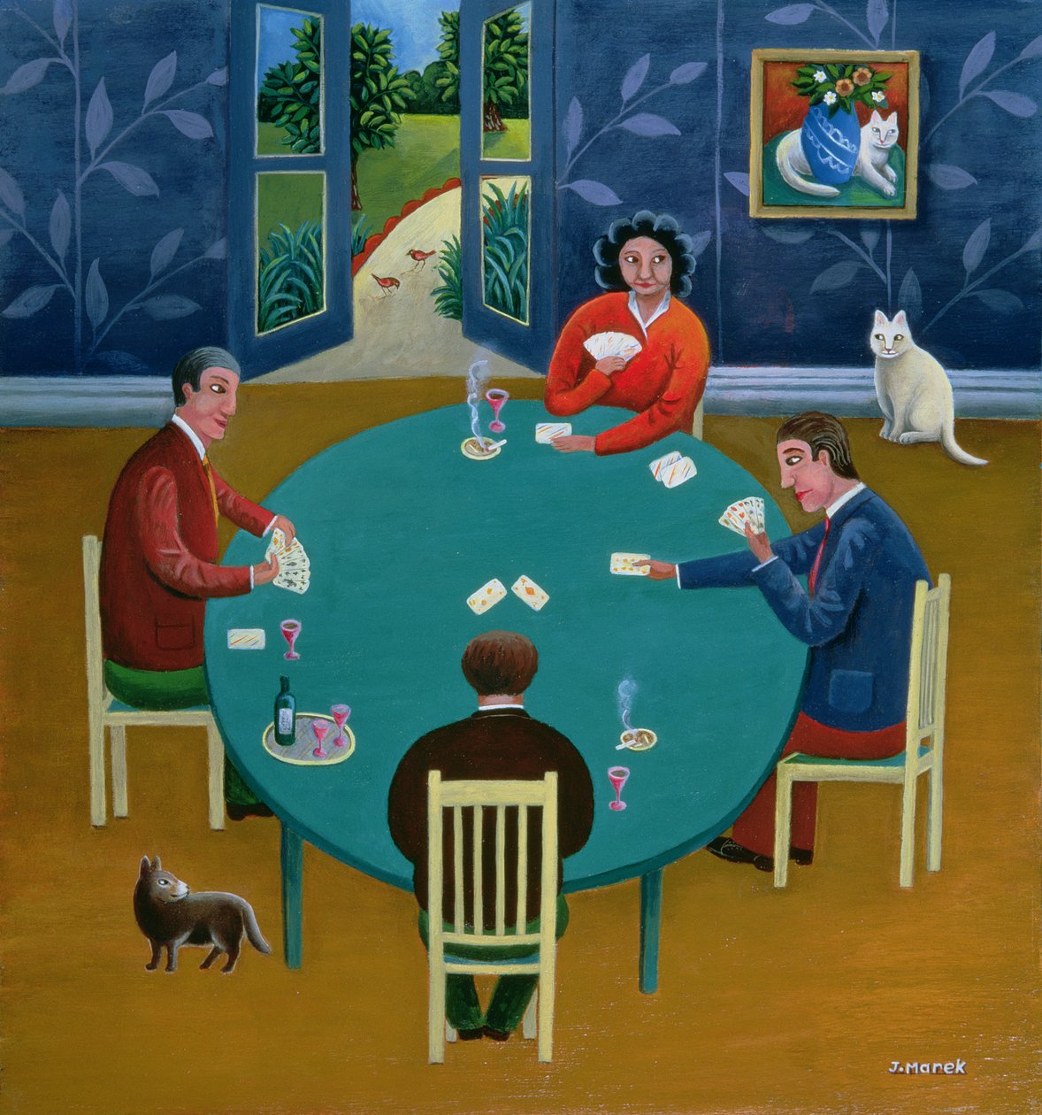 Jogo de cartas de Jerzy Marek