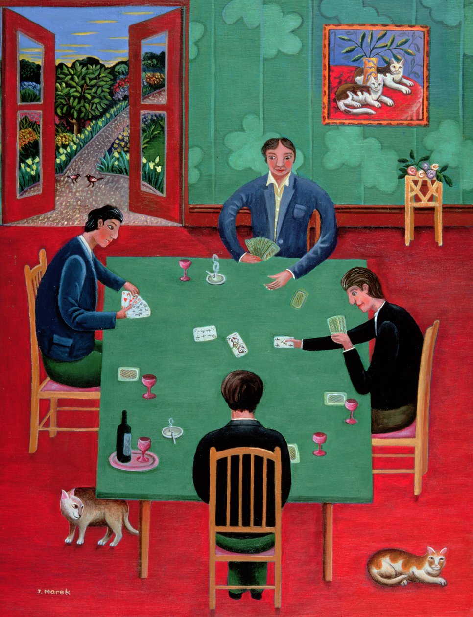 Cartas de jogar de Jerzy Marek