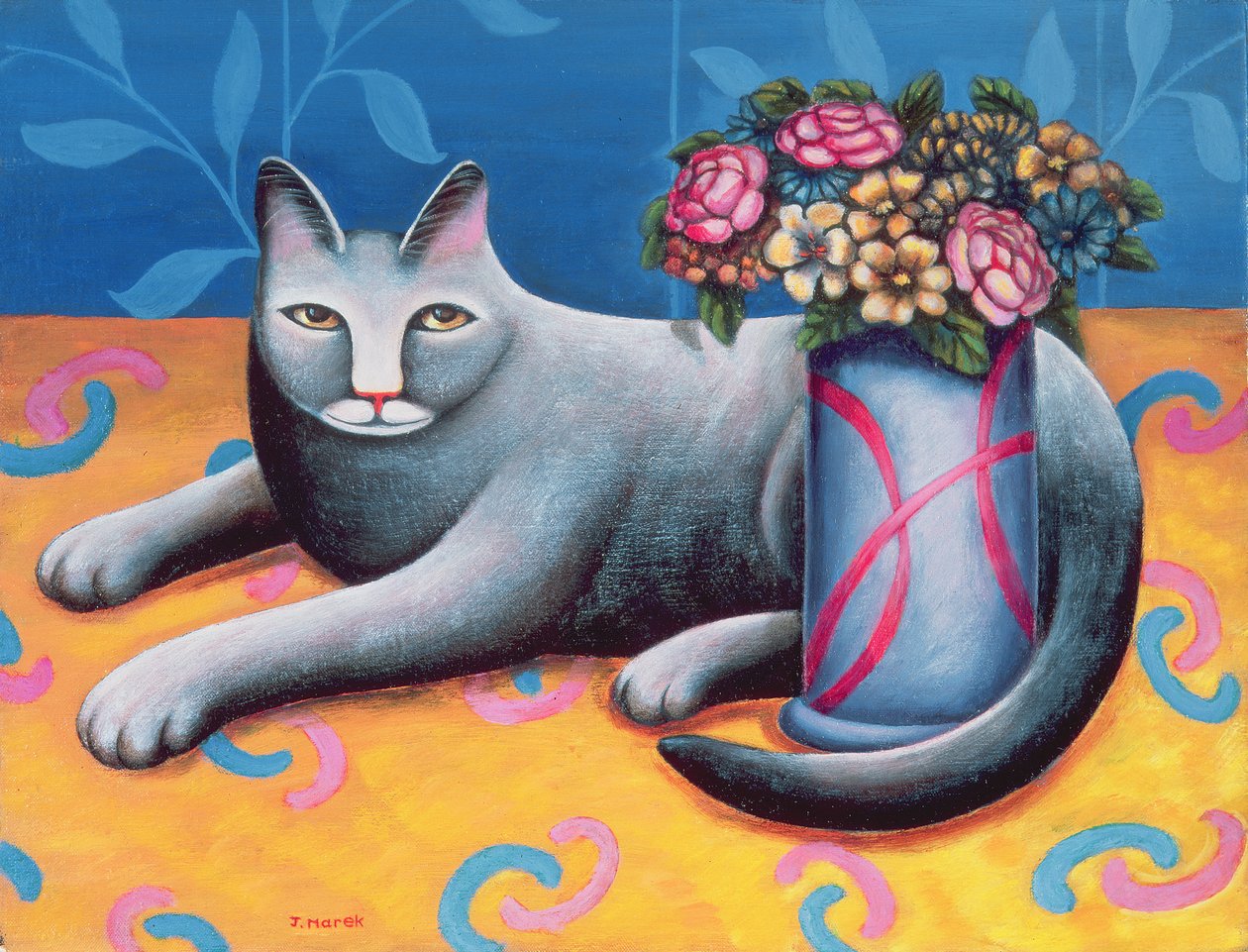 Sentado linda de Jerzy Marek