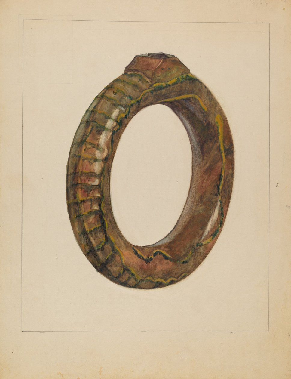 Garrafa Anel, 1936. de Jessica Price
