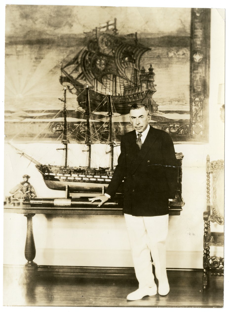 Booth Tarkington, c.1920-28 (foto em prata gelatina) de Jessie Tarbox Beals
