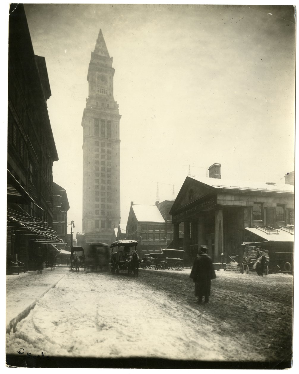 Boston, EUA, c.1902-10 (foto gelatina prateada) de Jessie Tarbox Beals