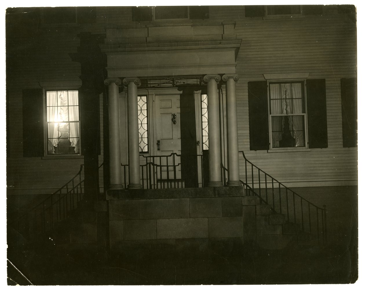 Boston doorway, EUA, c.1902-10 (foto em prata gelatina) de Jessie Tarbox Beals