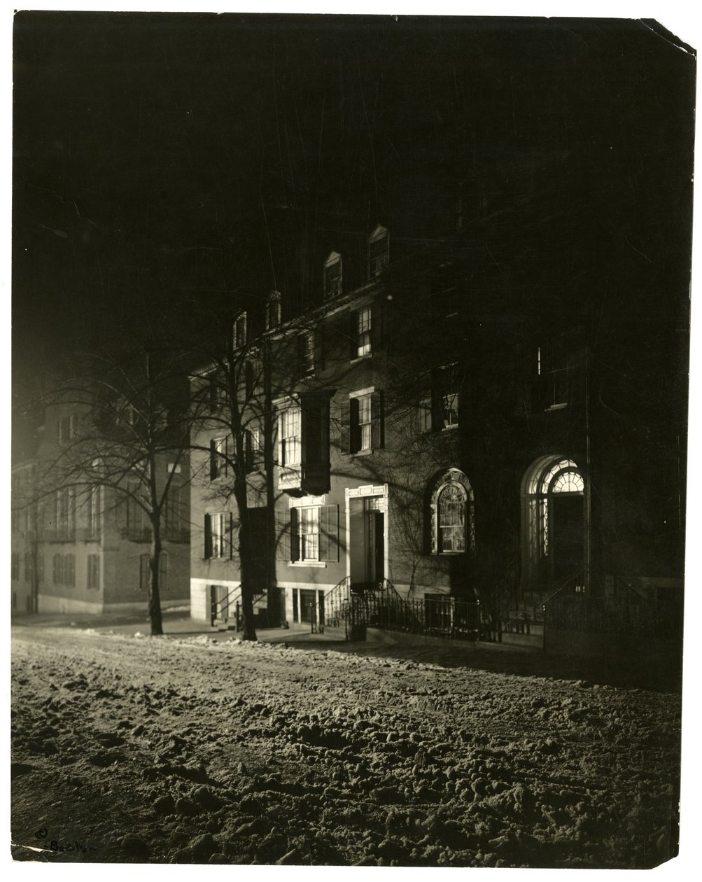 Chestnut Street, Boston, EUA, c.1902-10 (foto em prata gelatina) de Jessie Tarbox Beals