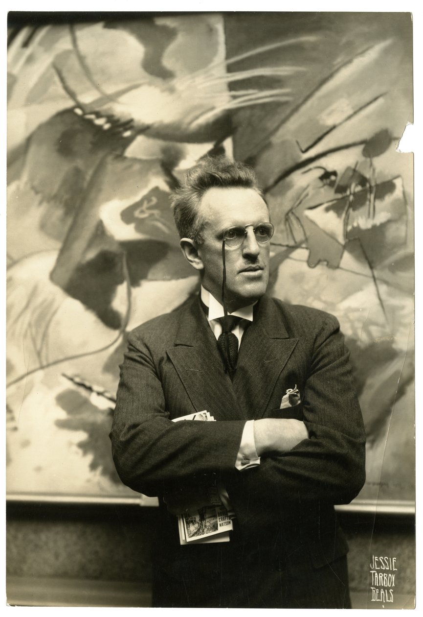 Dudley Crafts Watson - Chicago Art Institute, c.1913-40 (foto em prata gelatina) de Jessie Tarbox Beals