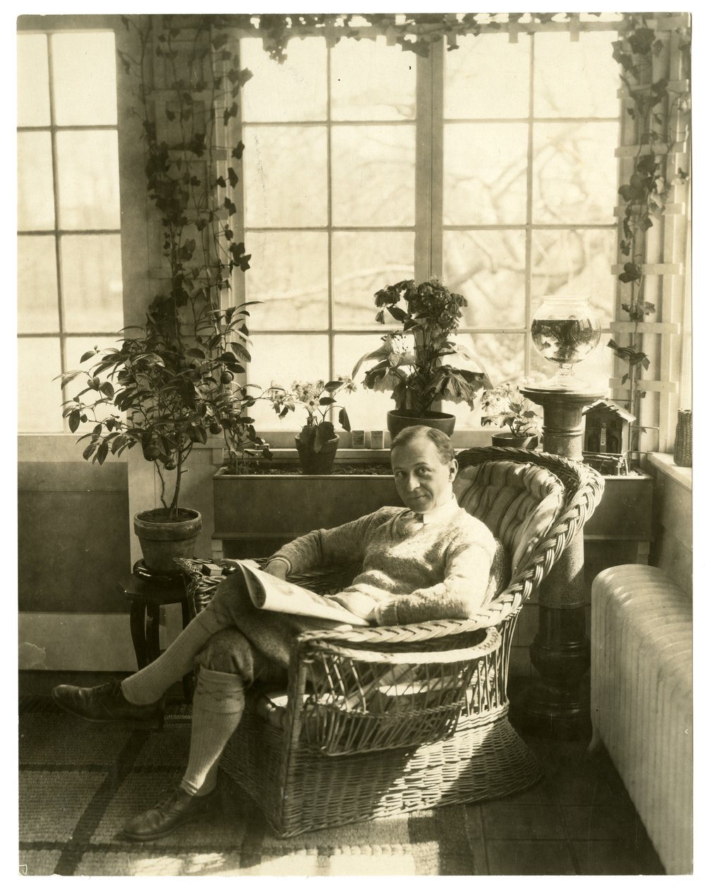 Ernest Truex, c.1905-40 (foto gelatina prateada) de Jessie Tarbox Beals
