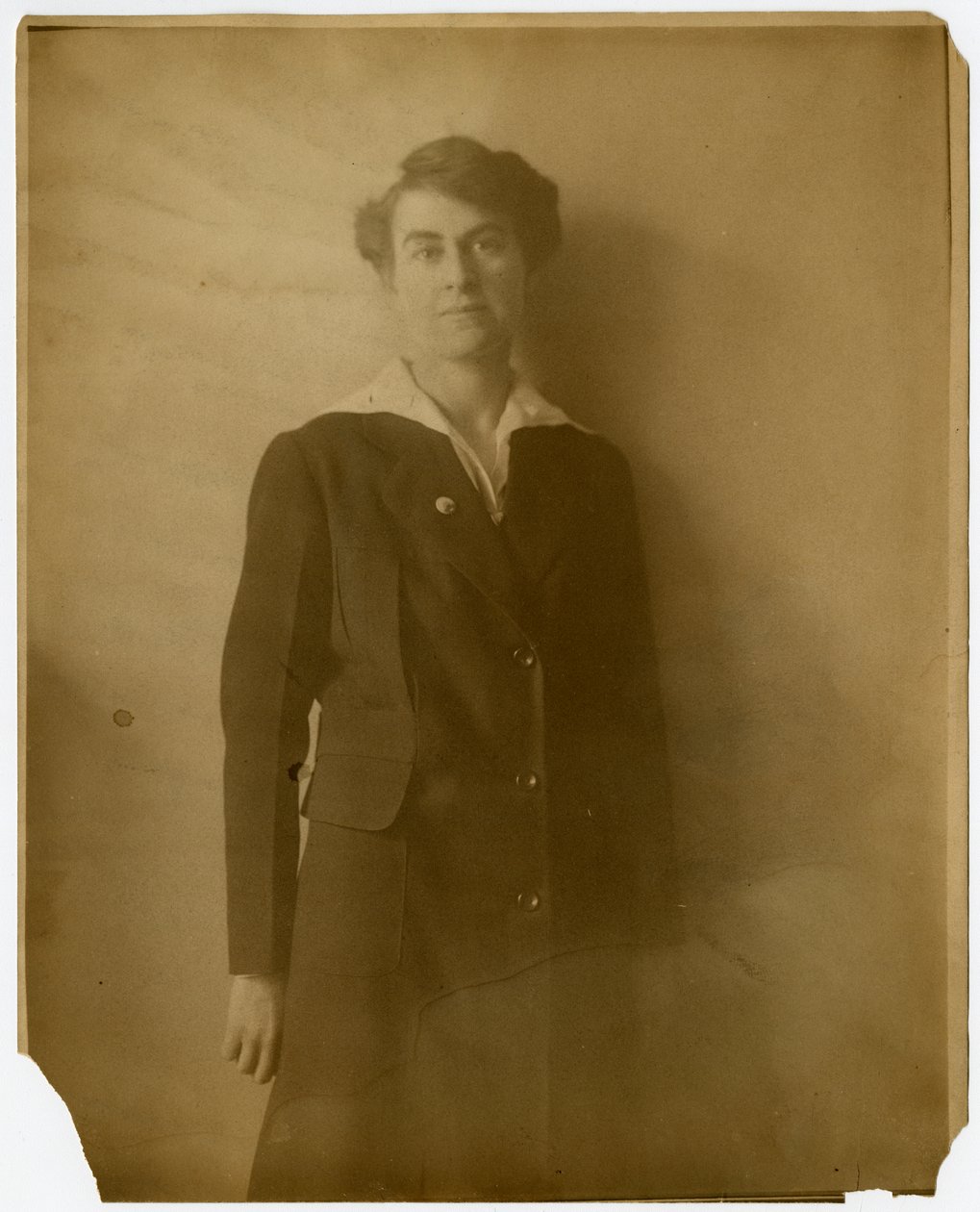 Frances Maule, c.1905-40 (foto gelatina prateada) de Jessie Tarbox Beals