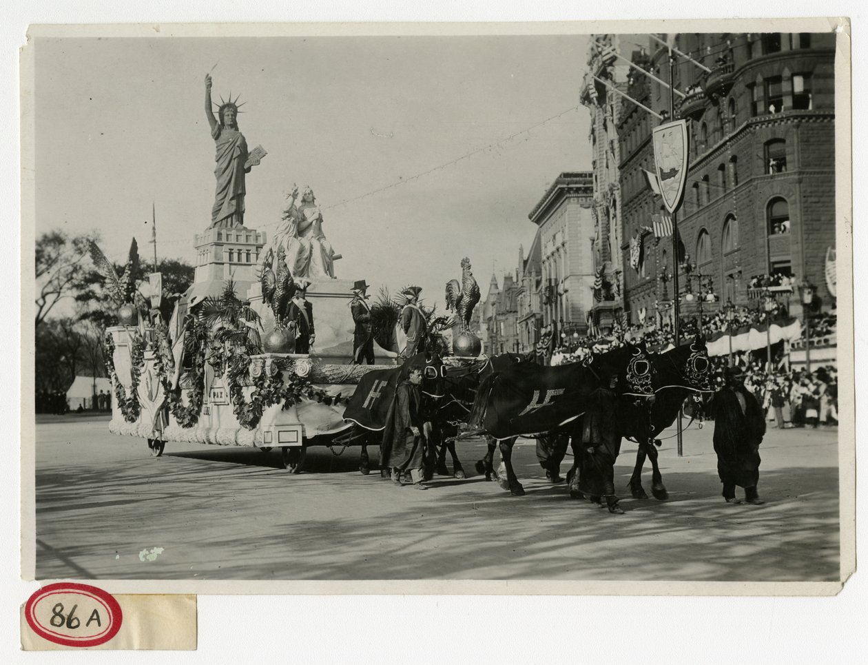 Desfile Histórico Flutuador Nº 53: Estátua da Liberdade de Jessie Tarbox Beals