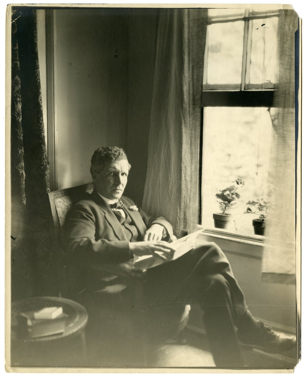 John Cowper Powys Llewelyn Powys, c.1905-40 (foto gelatina prateada) de Jessie Tarbox Beals