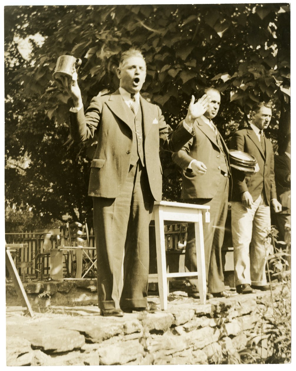 John W. Mitchell em Greenwich Conn ou Weston, Conn O famoso leiloeiro para ir com xx a foto de Jessie Tarbox Beals