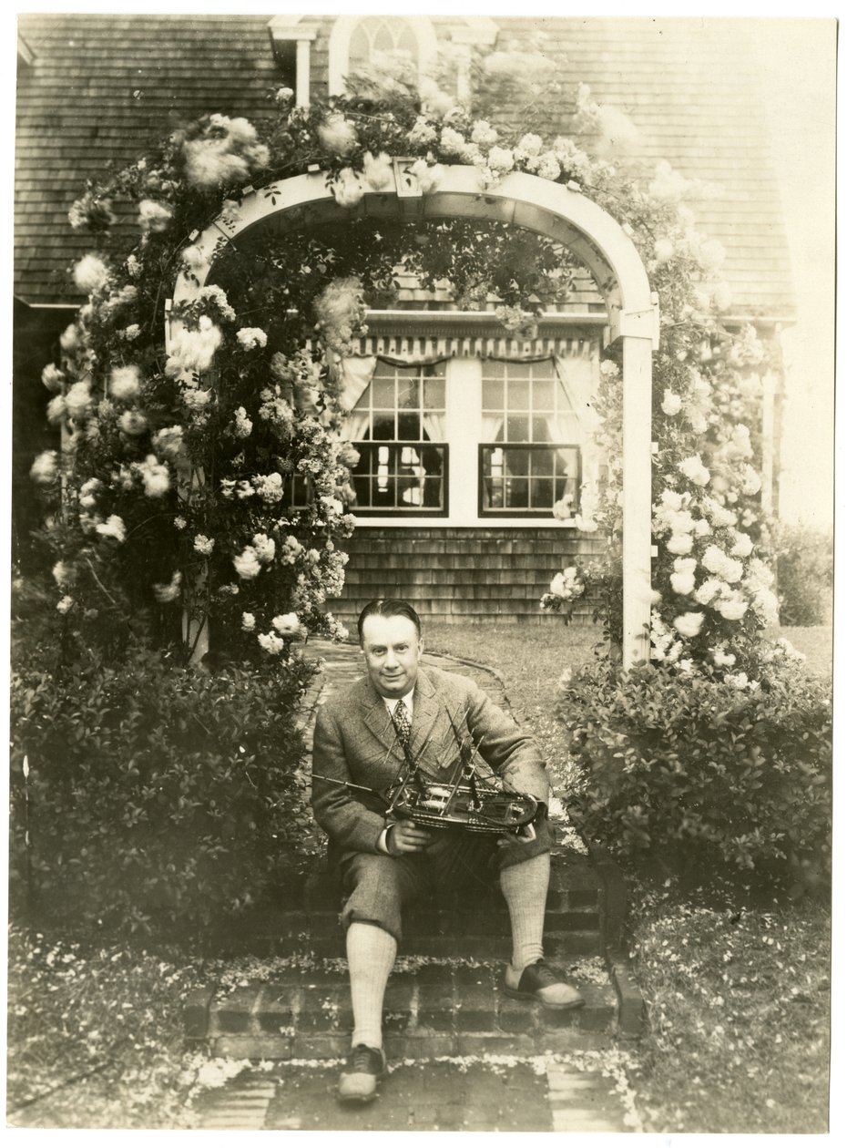 Joseph C Lincoln, c.1920-28 (foto em prata gelatina) de Jessie Tarbox Beals