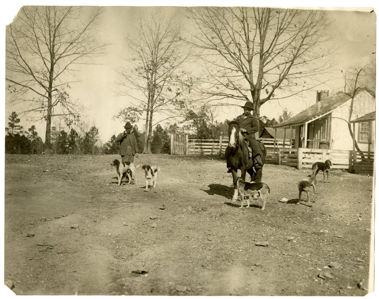 Homem a cavalo de Jessie Tarbox Beals