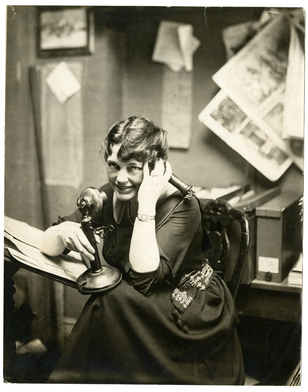 May Wilson Preston, artista e ilustrador, c.1905-20 de Jessie Tarbox Beals