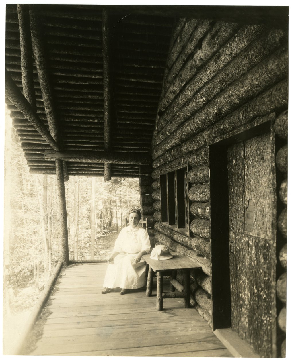 Sra. Edward McDowell Marian Griswold (Nevins) MacDowell, Peterboro NH, Colônia McDowell MacDowell de Jessie Tarbox Beals