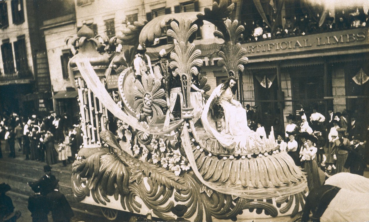 Nova Orleans, Mardi Gras, c.1905 de Jessie Tarbox Beals