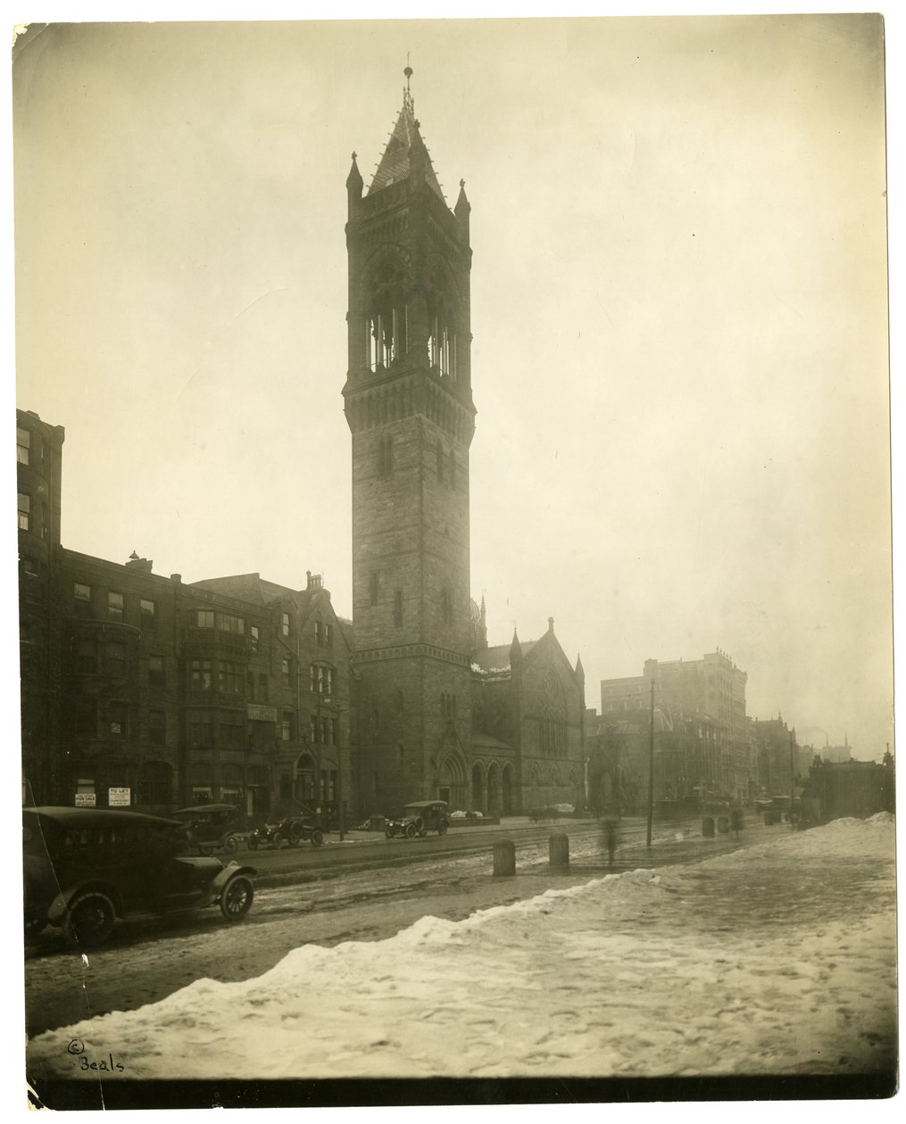 Old South Church, Boston, Mass, USA, c.1902-10 (foto em prata gelatina) de Jessie Tarbox Beals