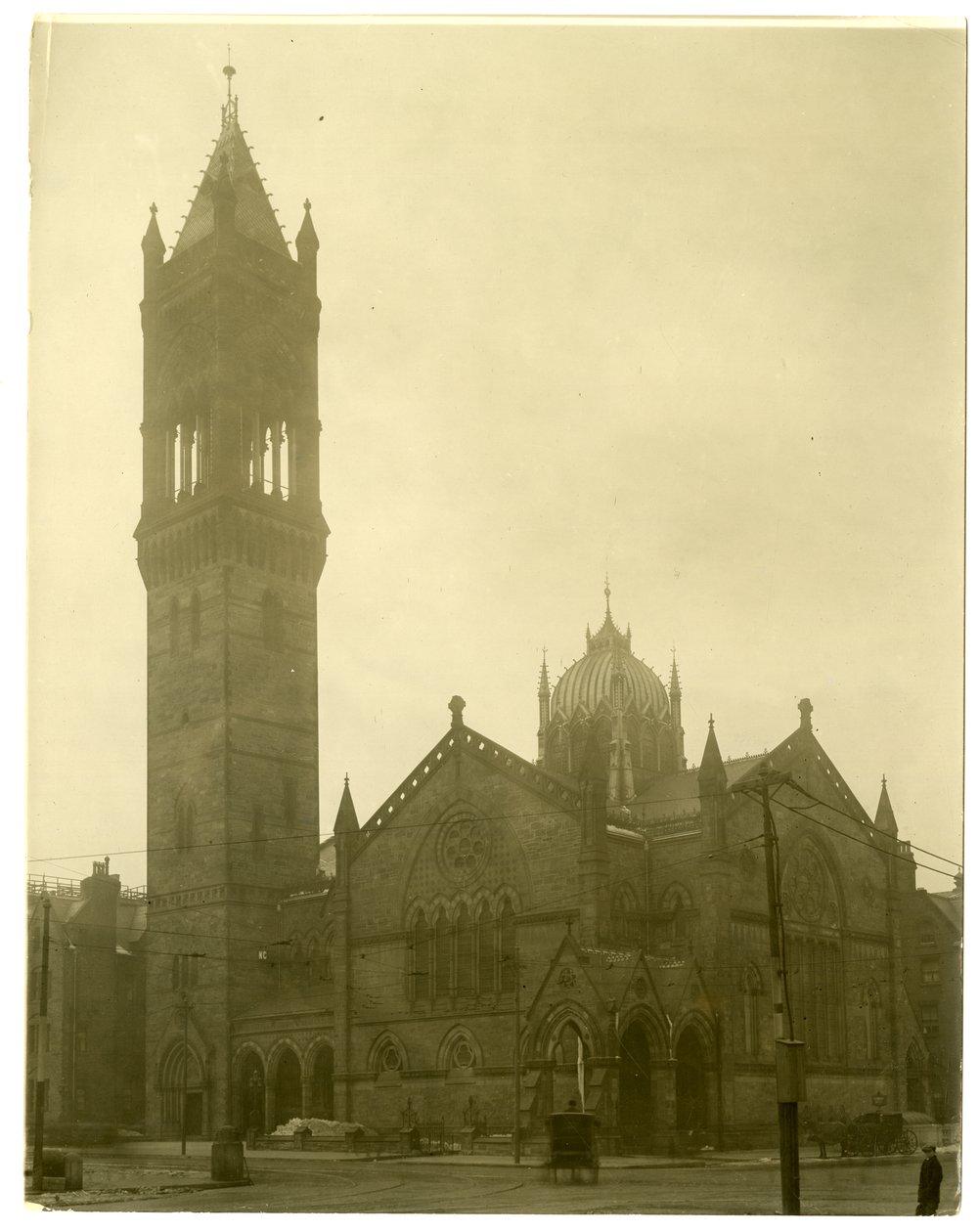 Old South Church, Boston, EUA, c.1902-10 (foto em prata gelatina) de Jessie Tarbox Beals