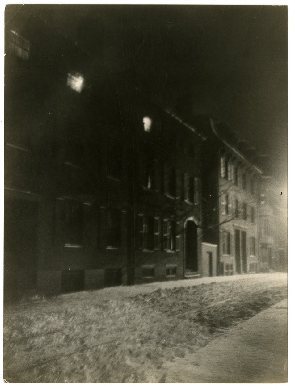 Pinckney St, Boston, Mass, EUA, c.1902-10 (foto gelatina prateada) de Jessie Tarbox Beals