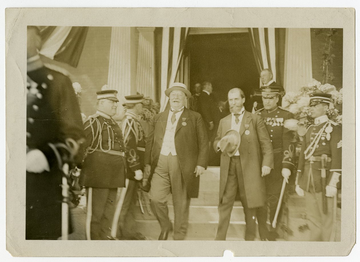 William Howard Taft, c.1908-12 (foto em prata gelatina) de Jessie Tarbox Beals