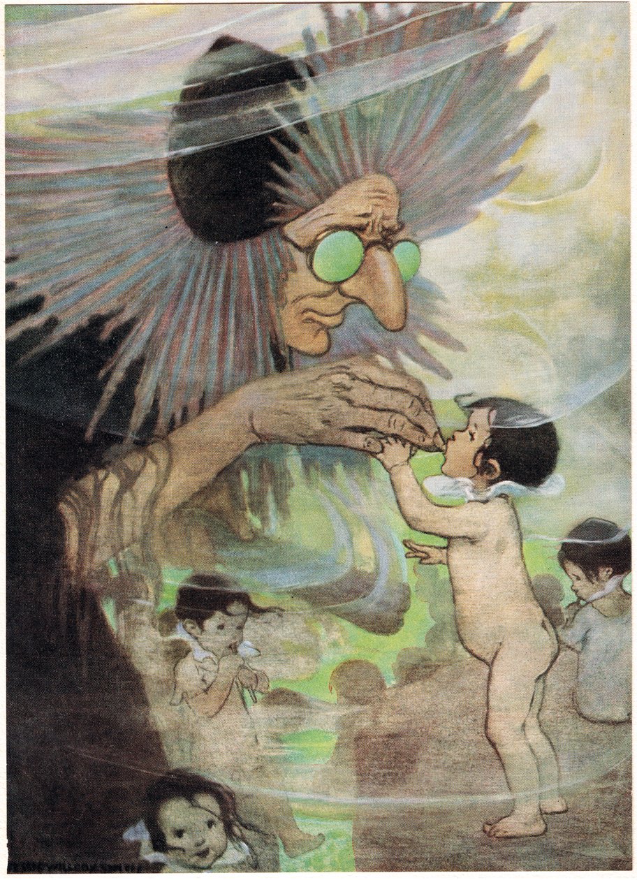 Mrs Bedoneasyoudid, ilustração de 