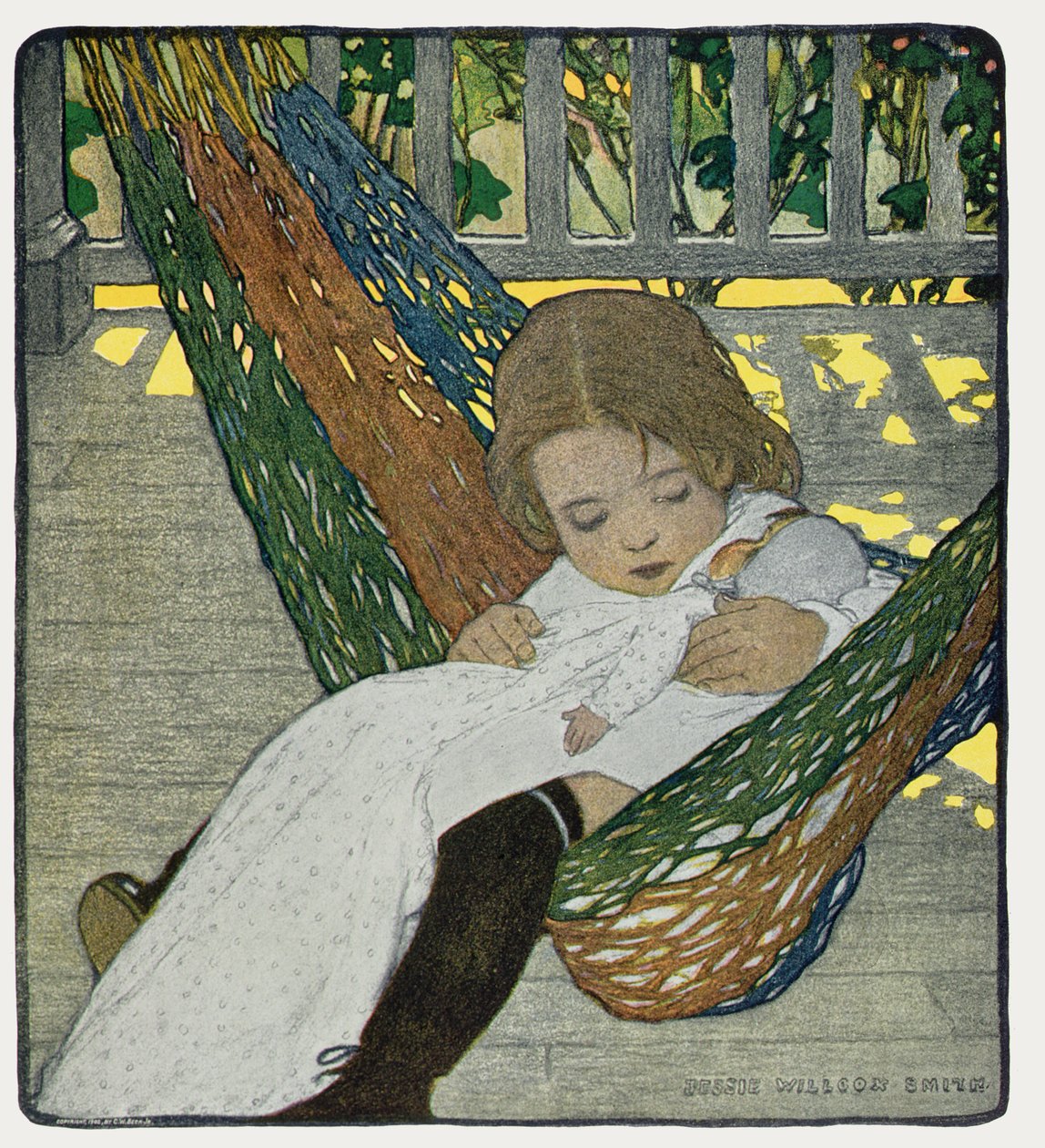 Boneca de Baloiço para Dormir de Jessie Willcox Smith
